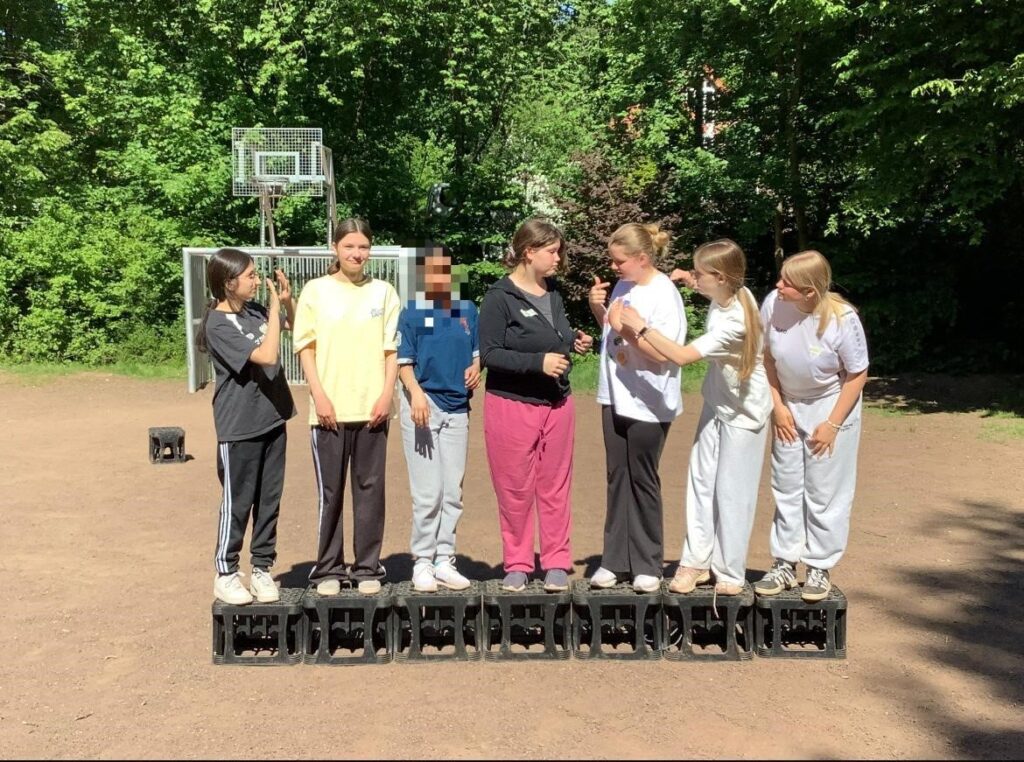 Klassenfahrt der 8c nach Tecklenburg