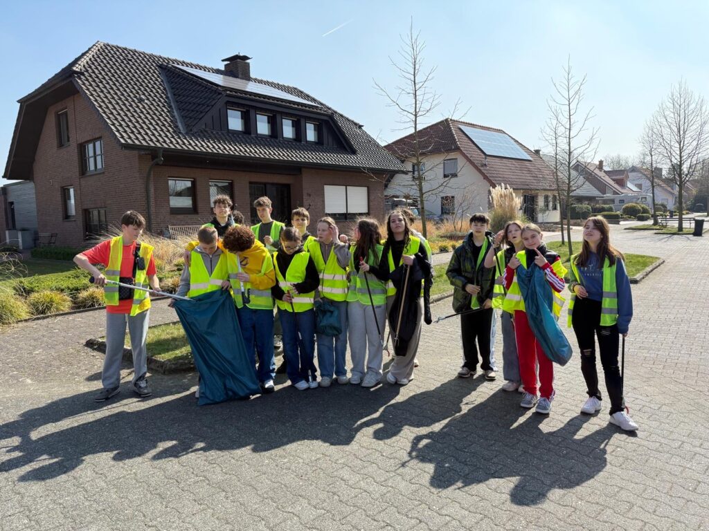 Dinkel-Putz-Aktion an der Kreuzschule Heek: Gemeinsam für eine saubere Umwelt!