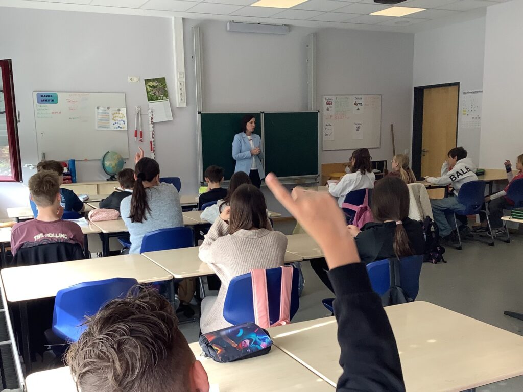 Politik hautnah an der Kreuzschule