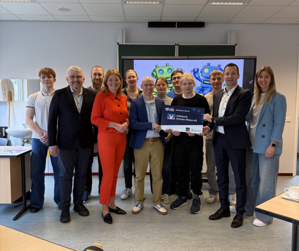 Offizielle Eröffnung des Maker-Labs an der Kreuzschule Heek- Ein neuer Lernort, an dem Technik auf Kreativität trifft