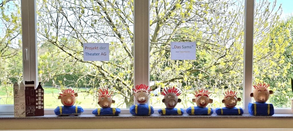 Kreatives Projekt der Theater-Kreativ AG: Das Sams erwacht zum Leben