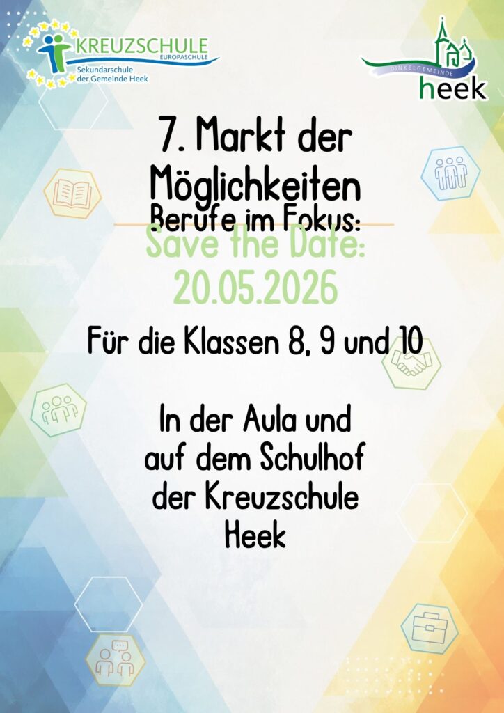 Berufsmesse an der Kreuzschule Heek