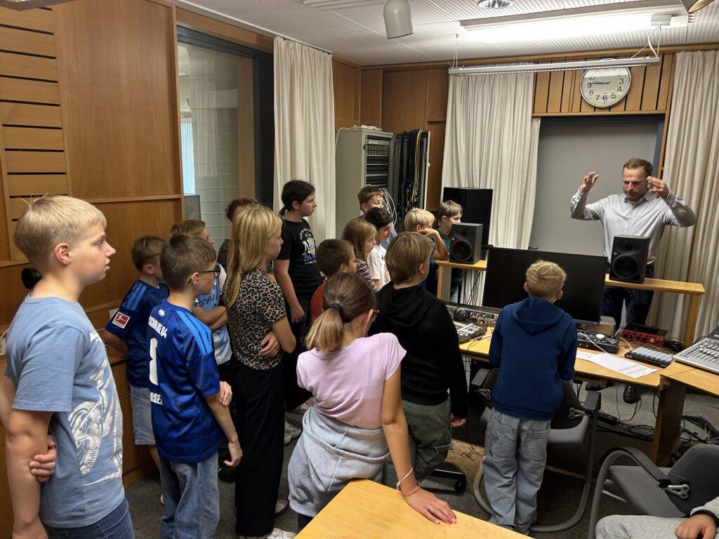 Die 6b zu Besuch beim BuJazzO in Heek-Nienborg